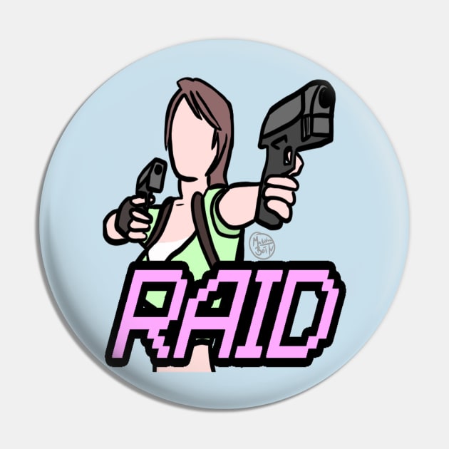 Raid MateriaMerch Pin by Materiaboitv