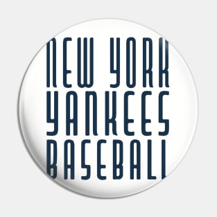 NY YANKEES Baseball Pin