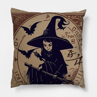 Hocus Pocus 3 Stamp - Postage Stamp Series Pillow