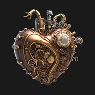 Steampunk Heart v01 T-Shirt