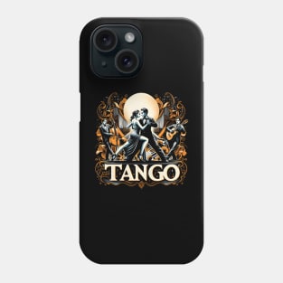 Tango Dancers and Music Milonga Phone Case