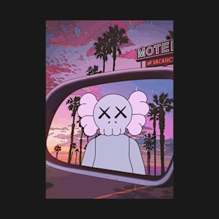 kaws mirror T-Shirt