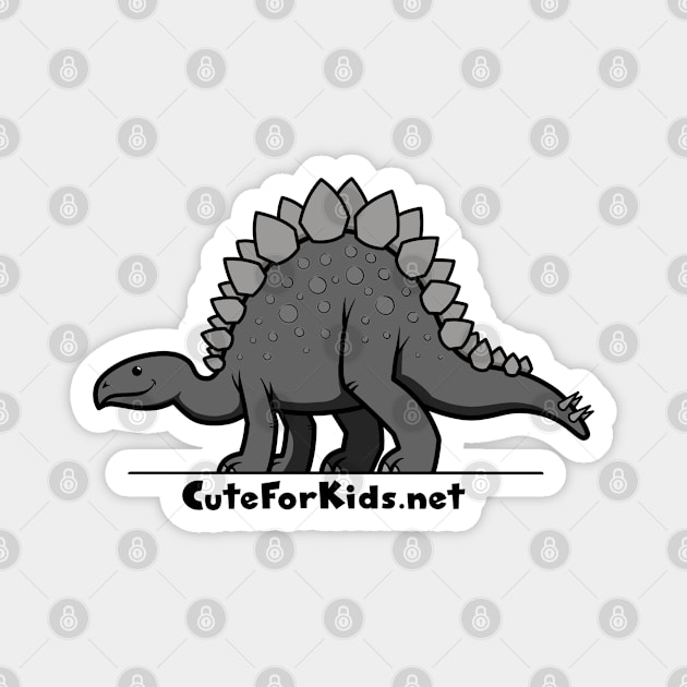 CuteForKids - Stegosaurus - Branded Magnet by VirtualSG