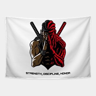 Strength, Discipline, Honor Tapestry