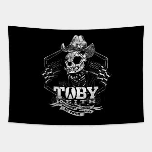 Toby Bw art Tapestry