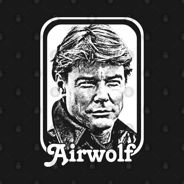 Airwolf // 80s Retro TV Fan Design by DankFutura