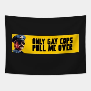 Only gay cops pull me over Tapestry
