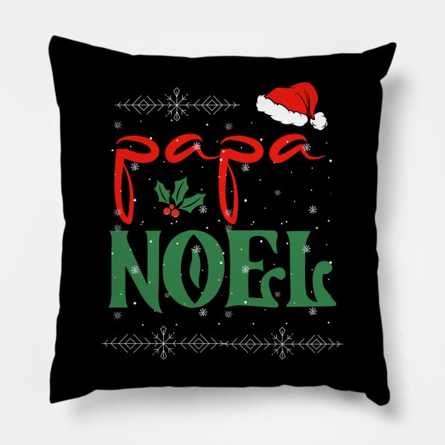 Papa Noel Couples Matching Gift Pillow by stressless