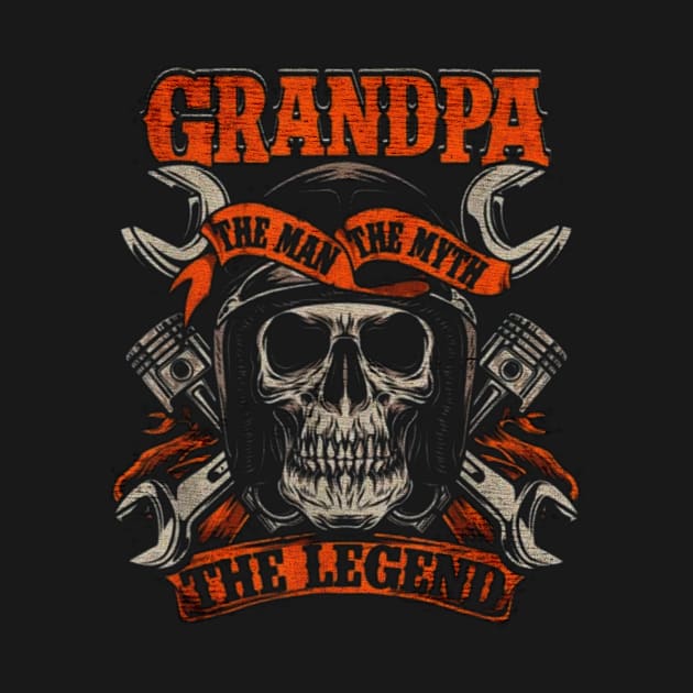 grandpa legend the myth motorcycle by Talisarose.std