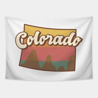 Colorado Retro Tapestry