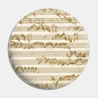 Mozart | Amadeus Mozart original manuscript score Pin