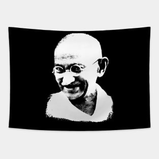 Mahatma Gandhi Portrait Pop Art Tapestry