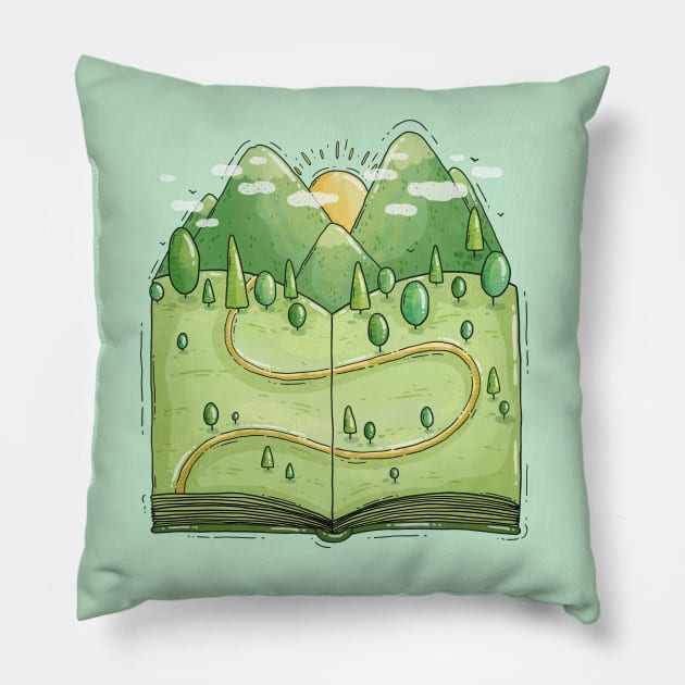 What a beautiful world Pillow by Tania Tania