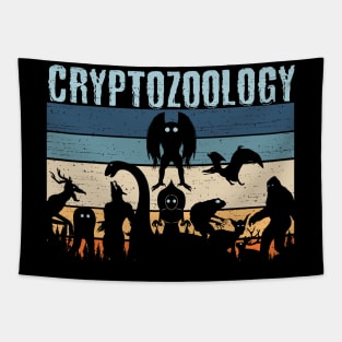 Cryptid Mythical Creatures, Cryptozoology Tapestry