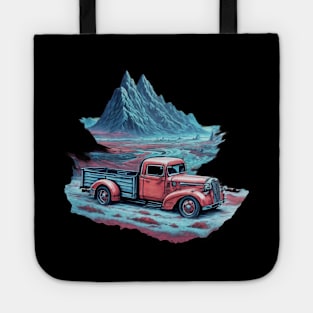 Truck Trucking Road Vintage Agriculture Car Farm Farmer Tote