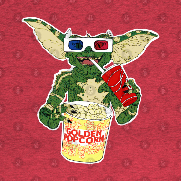 Discover Popcorn Gremlin (version a) - Gremlins - T-Shirt