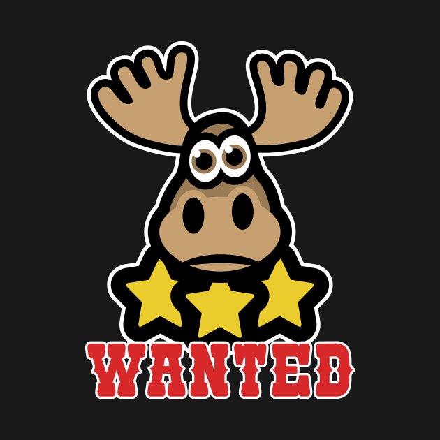 Three Star Moose by robotrobotROBOT