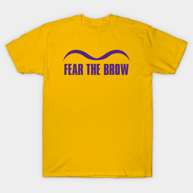 fear the brow t shirt