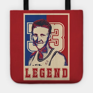 Larry Bird Pop Art Style Tote