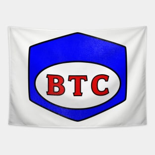 BTC bitcoin old skool mechanics logo Tapestry