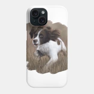 Springer Spaniel painting Phone Case