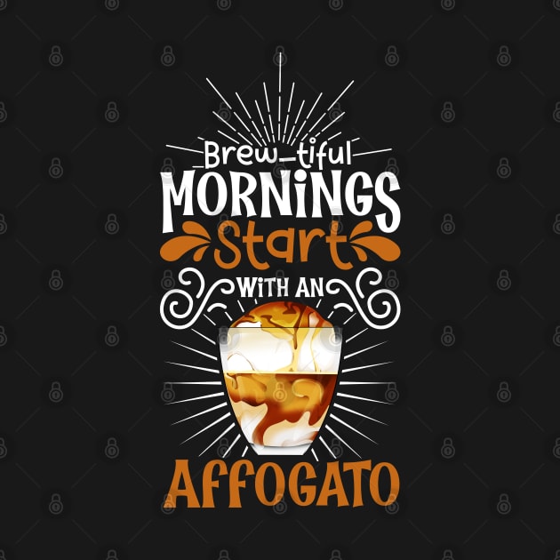 Brewtiful morning with Café Affogato by Modern Medieval Design