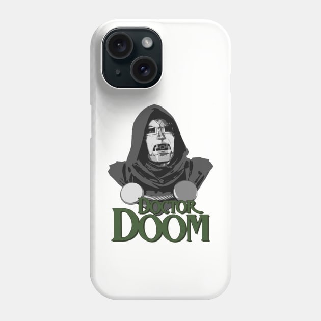 Dr Doom Phone Case by Trickster Studios