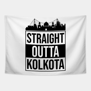 Straight Outta Kolkata West Bengal India Tapestry