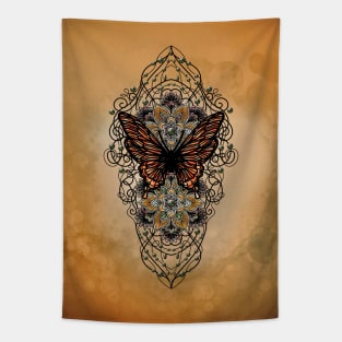 Wonderful elegant butterflies Tapestry