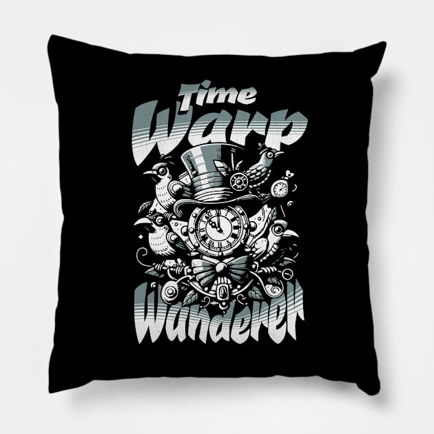 Time Warp Wanderer Pillow by Norse Magic