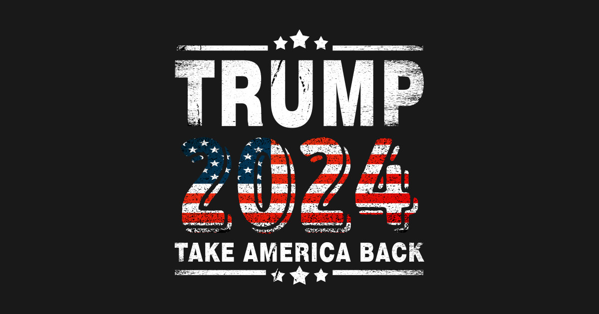 Trump 2024 Take America Back Trump 2024 Sticker TeePublic