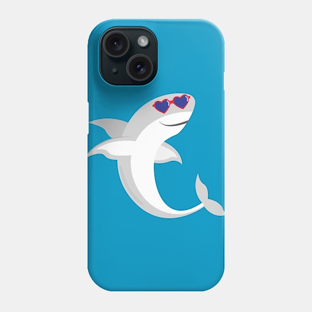 Cool Shark Phone Case by artsyafstore