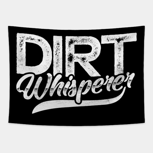 Dirt Whisperer Janitor Cleaning Profession Job Tapestry by Funnyawesomedesigns