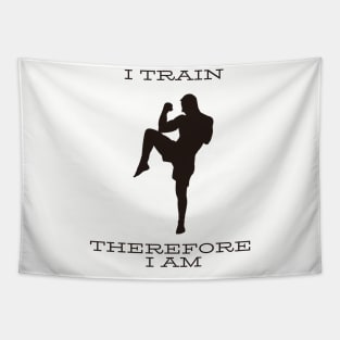 I train therefore I am Tapestry