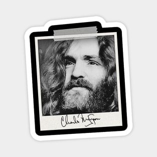 Charles Manson American Cult Leader The Manson Family Murderer Magnet