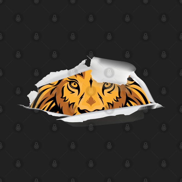 Hiding Lion Design by STUDIOVO