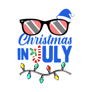 Trini Christmas In July | Trinidad And Tobago T-Shirt