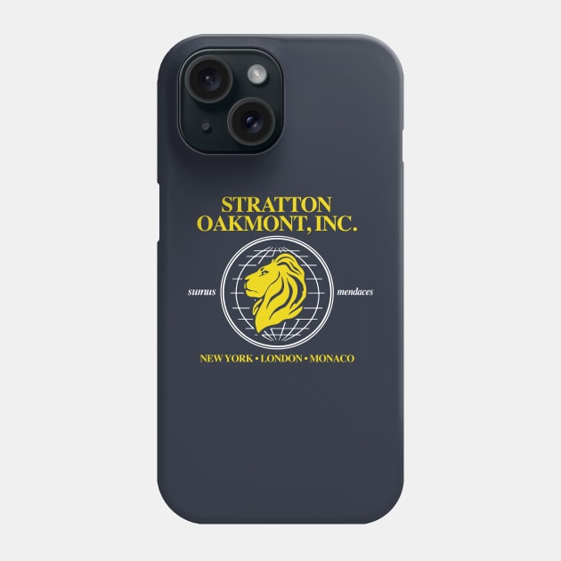 Stratton Oakmont 80s Phone Case by PopCultureShirts