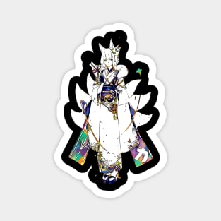 Kaga Azur Lane Pop Art Magnet