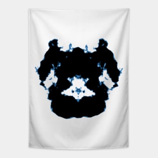 Rorschach inkblot Turkey bird Tapestry