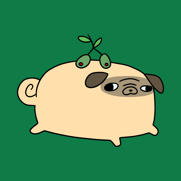 Olive Pug by saradaboru