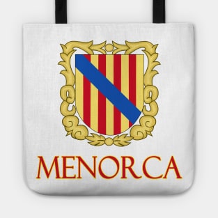 Menorca - Coat of Arms Design of the Spanish Balearic Island Tote