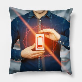 low battery Pillow