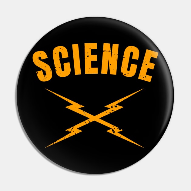 Science Lightning Bolts Pin by Oolong