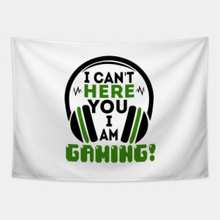 I can't here you I'm gaming Tapestry