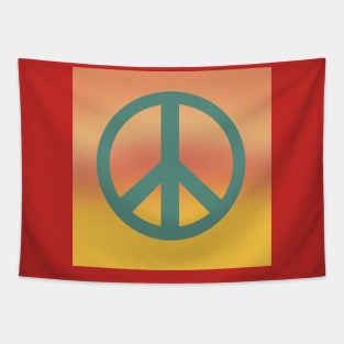 Peace Sign Tapestry