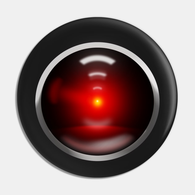 HAL 9000 Pin by Godot