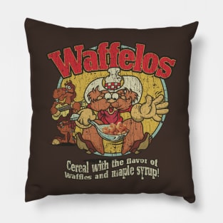 Wild About Waffelos 1979 Pillow