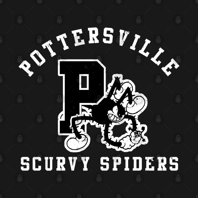 Pottersville Scurvy Spiders by PopCultureShirts