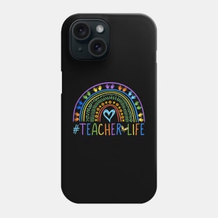 Teacher Life Colorful Teachers Design Phone Case